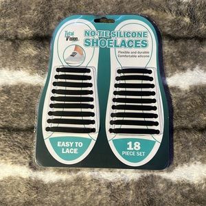 NWOT No-tie silicone shoelaces